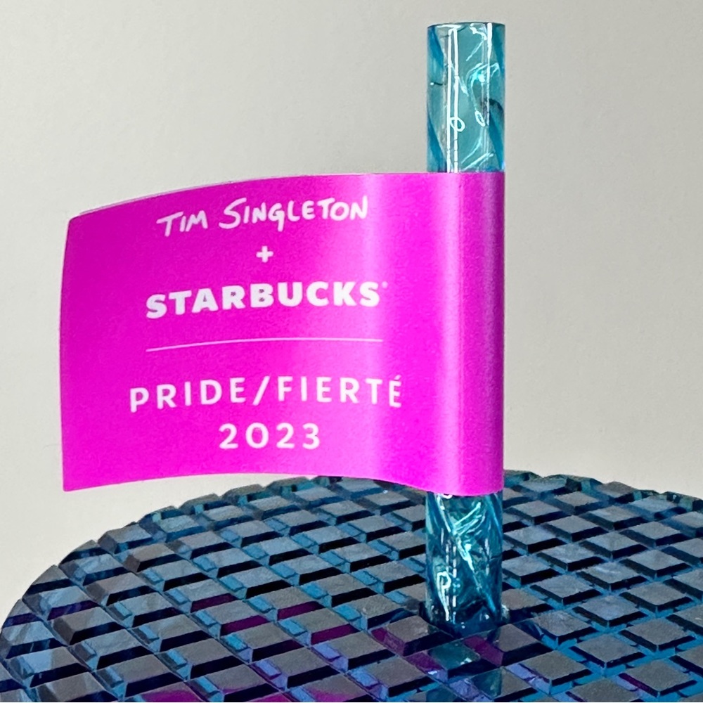 Starbucks Pride Tim Singleton 24oz Tumbler 011143246 TWO AVAILABLE - Picture 3 of 4